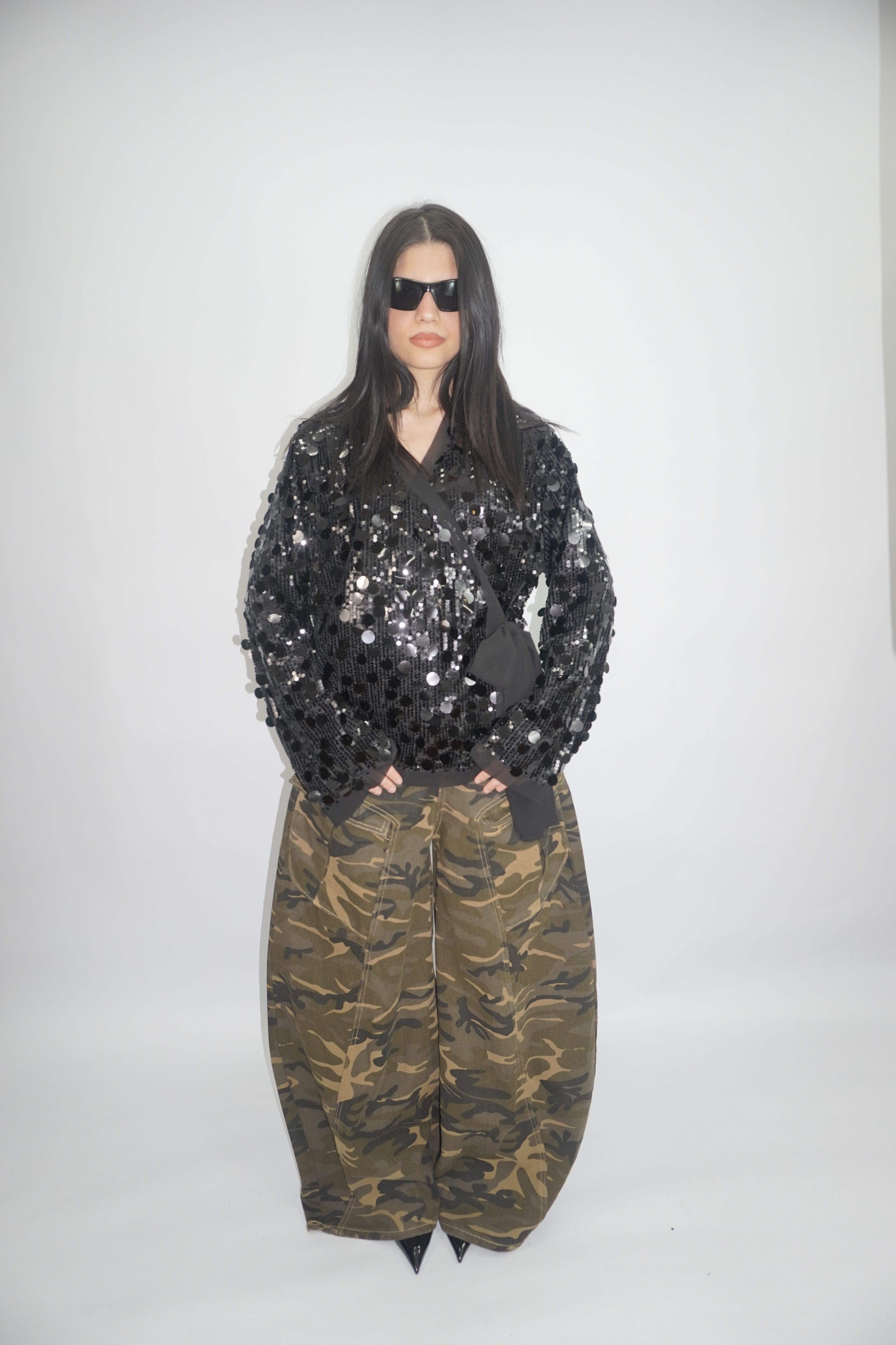 Cardigan Paillettes