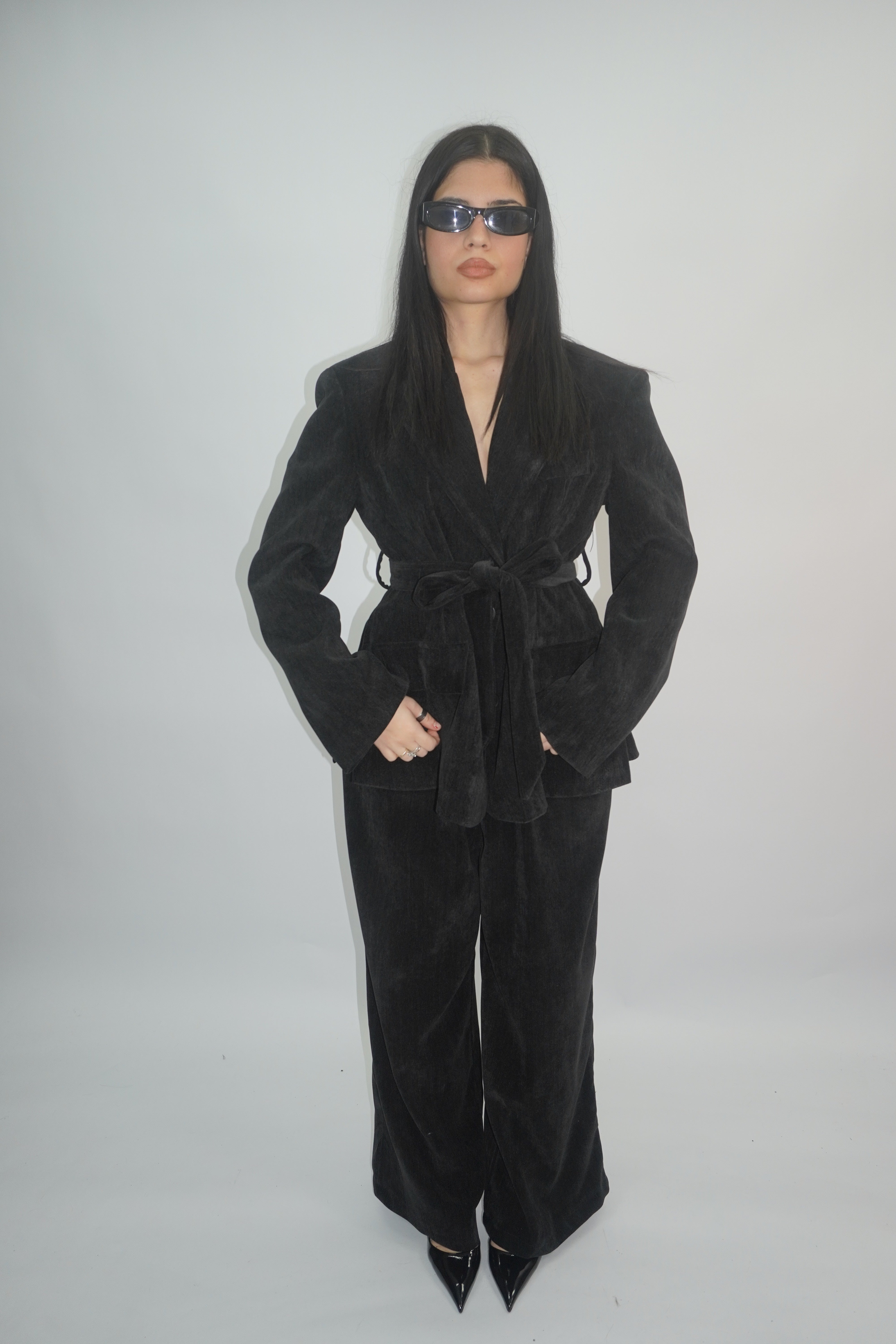 Tailleur Black Velluto JustWest