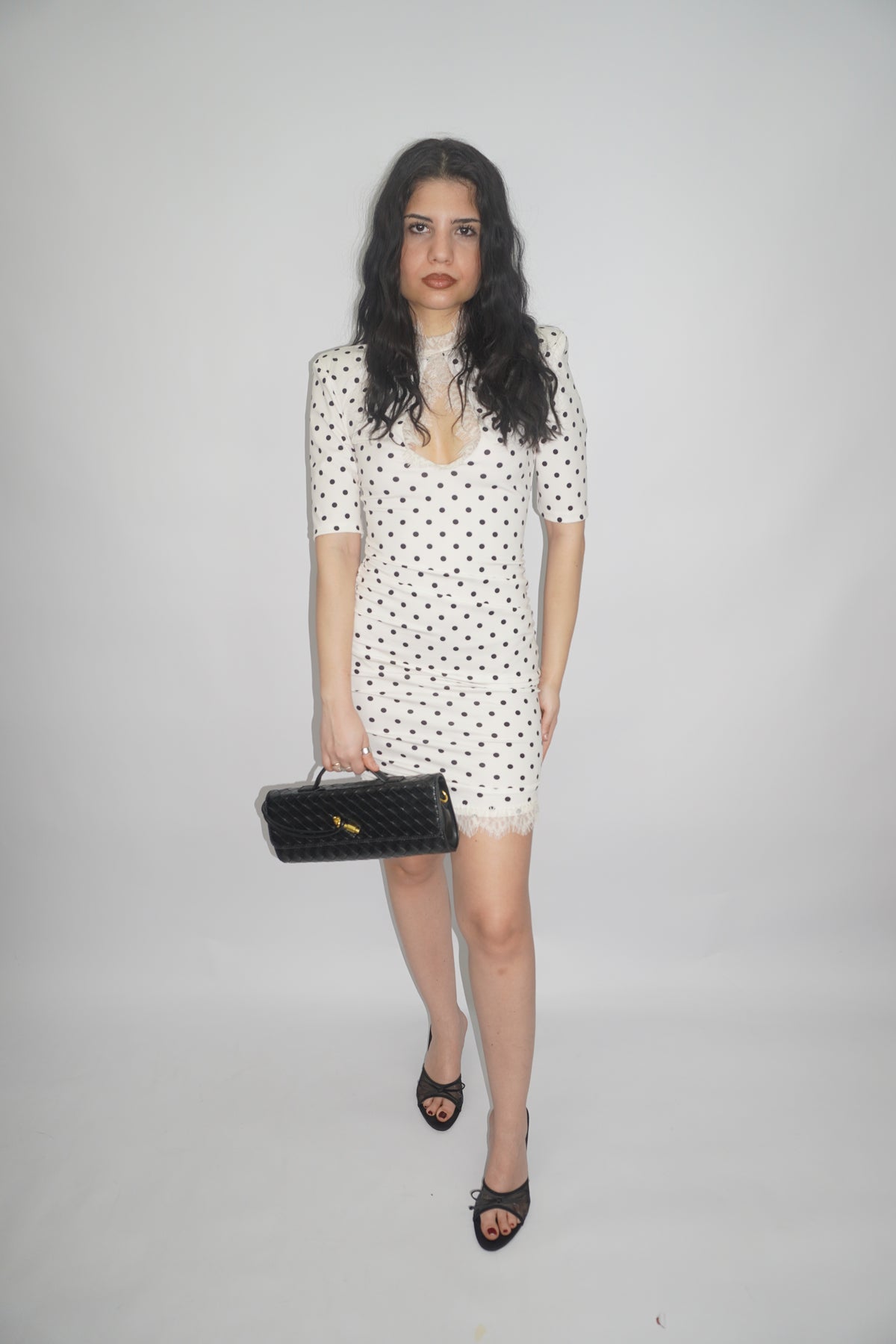 Dress Pois Giorgia White