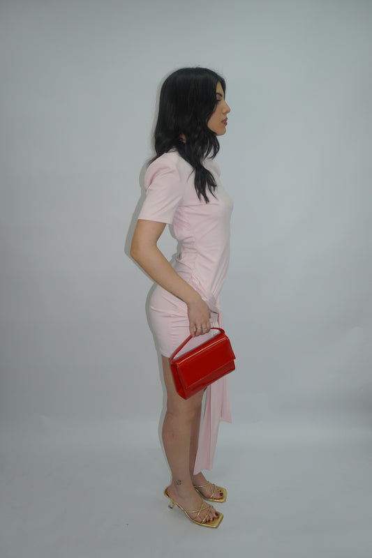 Dress Static Pink