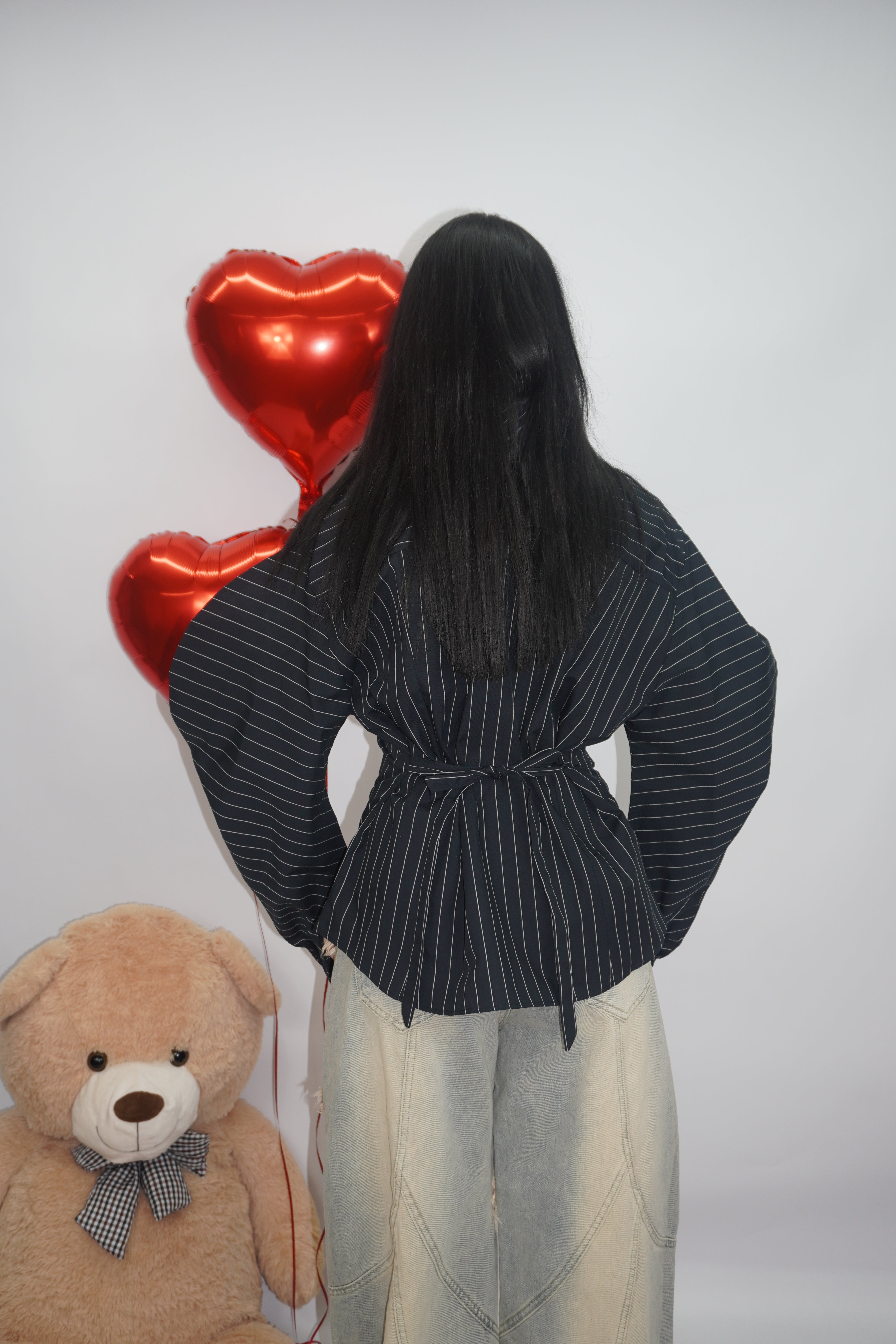 Camicia Ballon Black JustWest